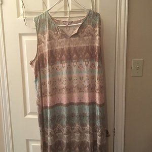 Plus Size jersy shift dress
